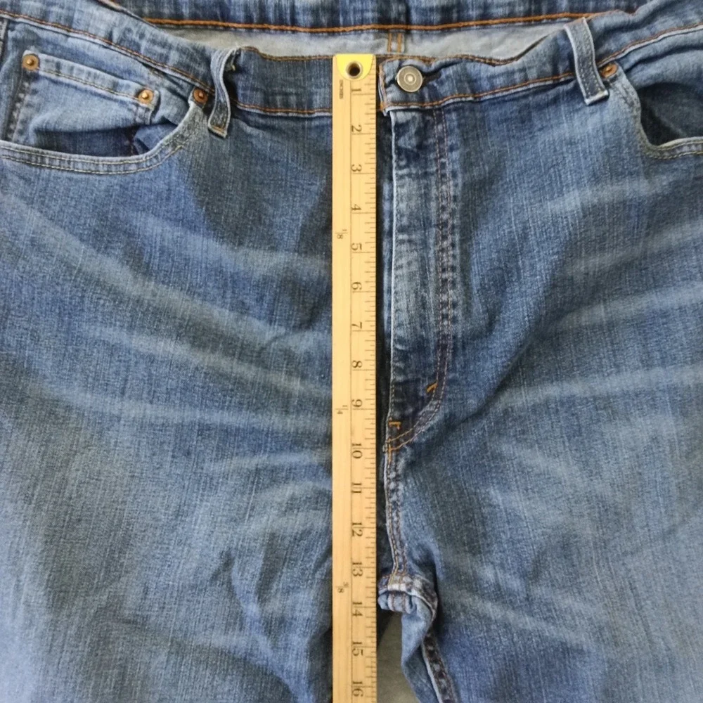 Levis 559 Relaxed Straight Jeans Mens 46x28 Blue Medium Wash Denim 4100565357